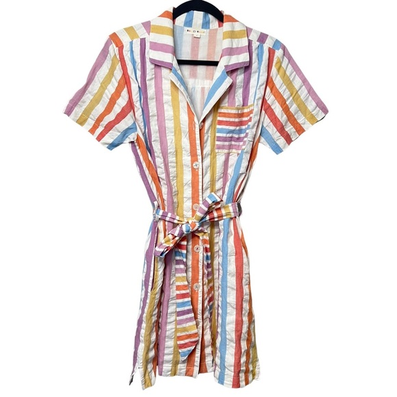 Roller Rabbit Eddie Striped Shirtdress Size S - Picture 2 of 4